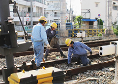 鉄道向け検査装置各種